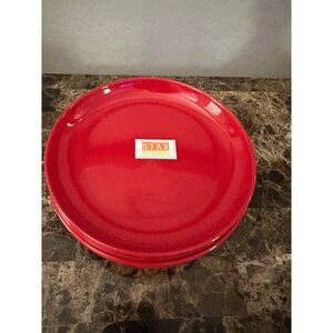 STAX Living Dinner Stonewarered Plate set (4) new